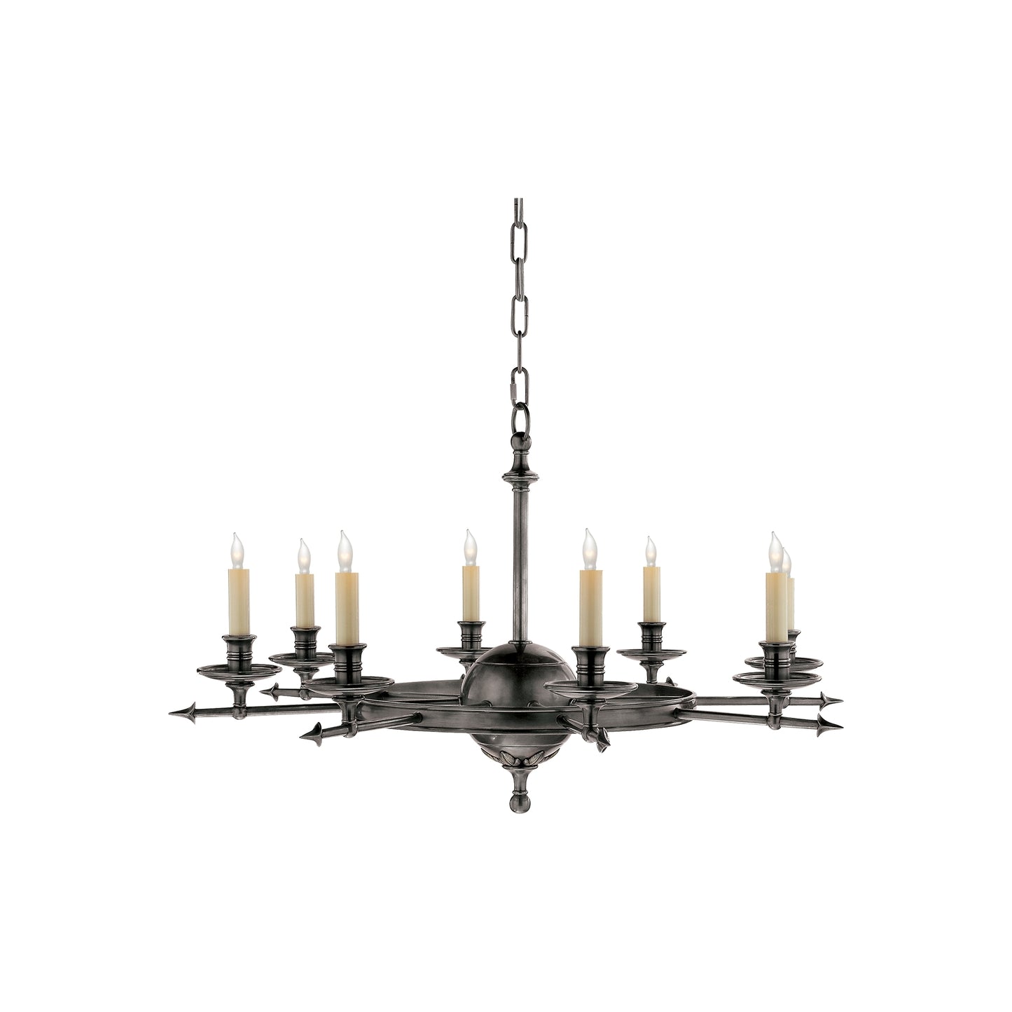 Leaf and Arrow Chandelier