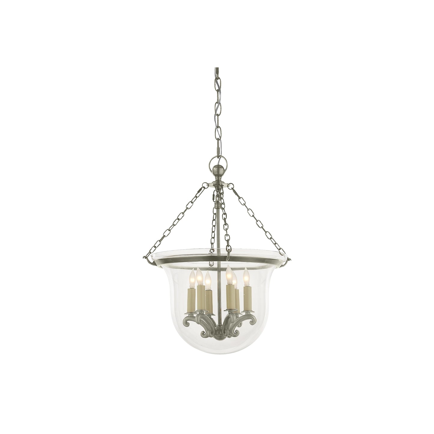 Country Medium Bell Jar Pendant Lantern