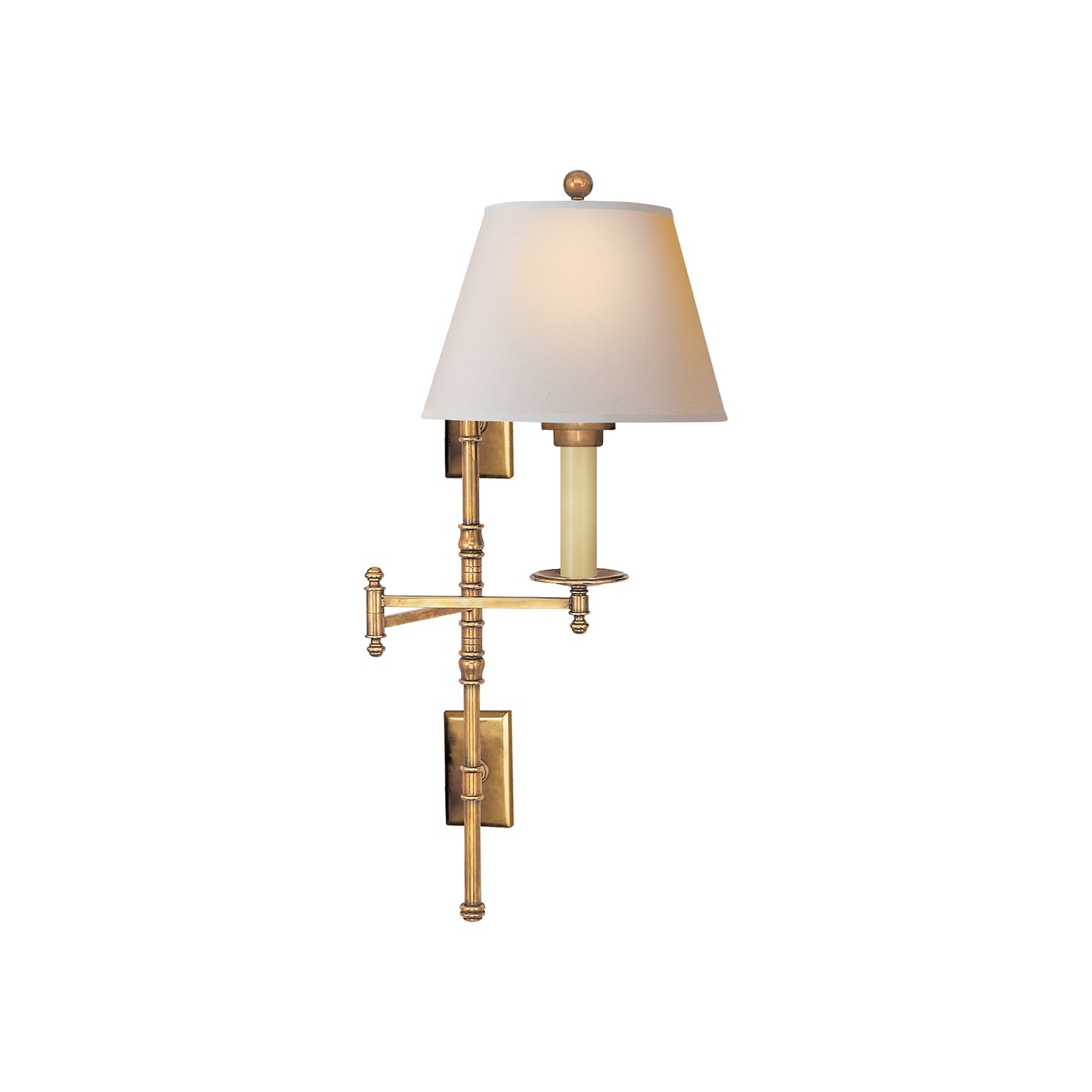 Dorchester Double Swing Arm Wall Light