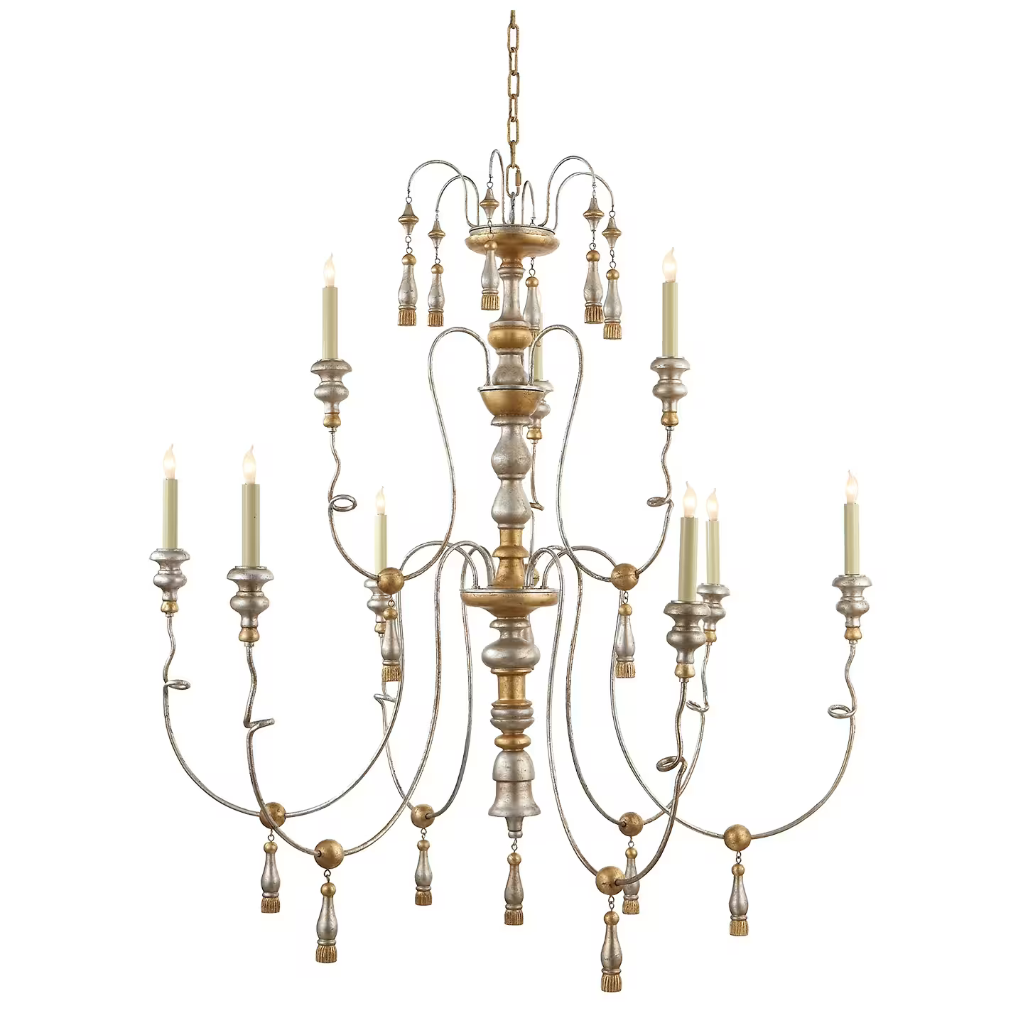 Michele Nine-Light Large Chandelier