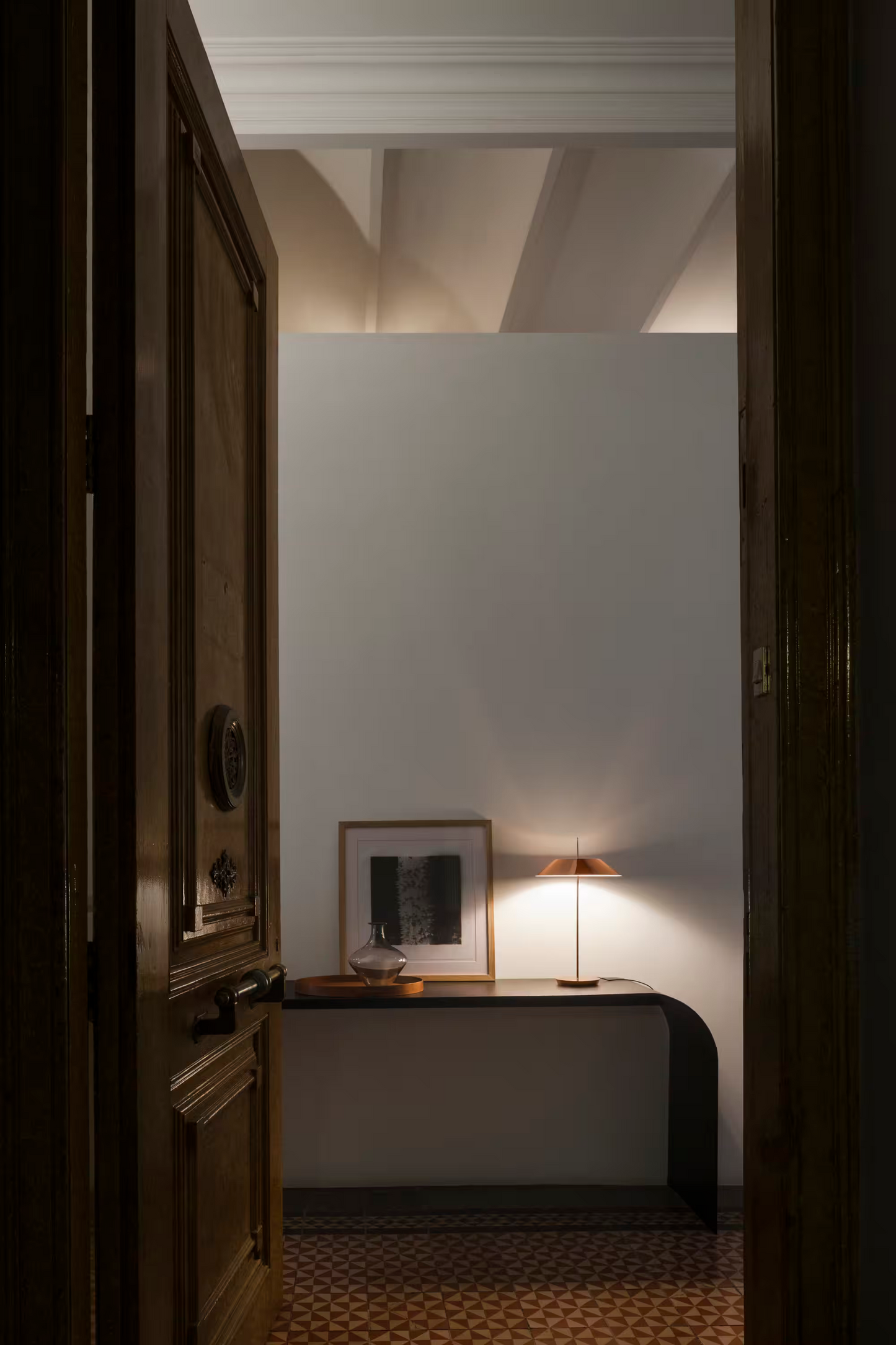 Mayfair LED Table Lamp with Steel Shade