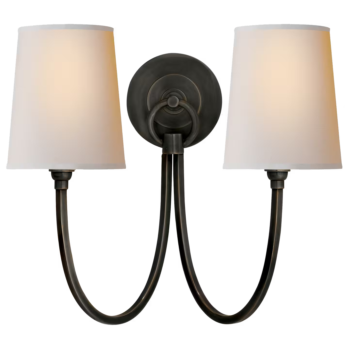 Reed Double Sconce