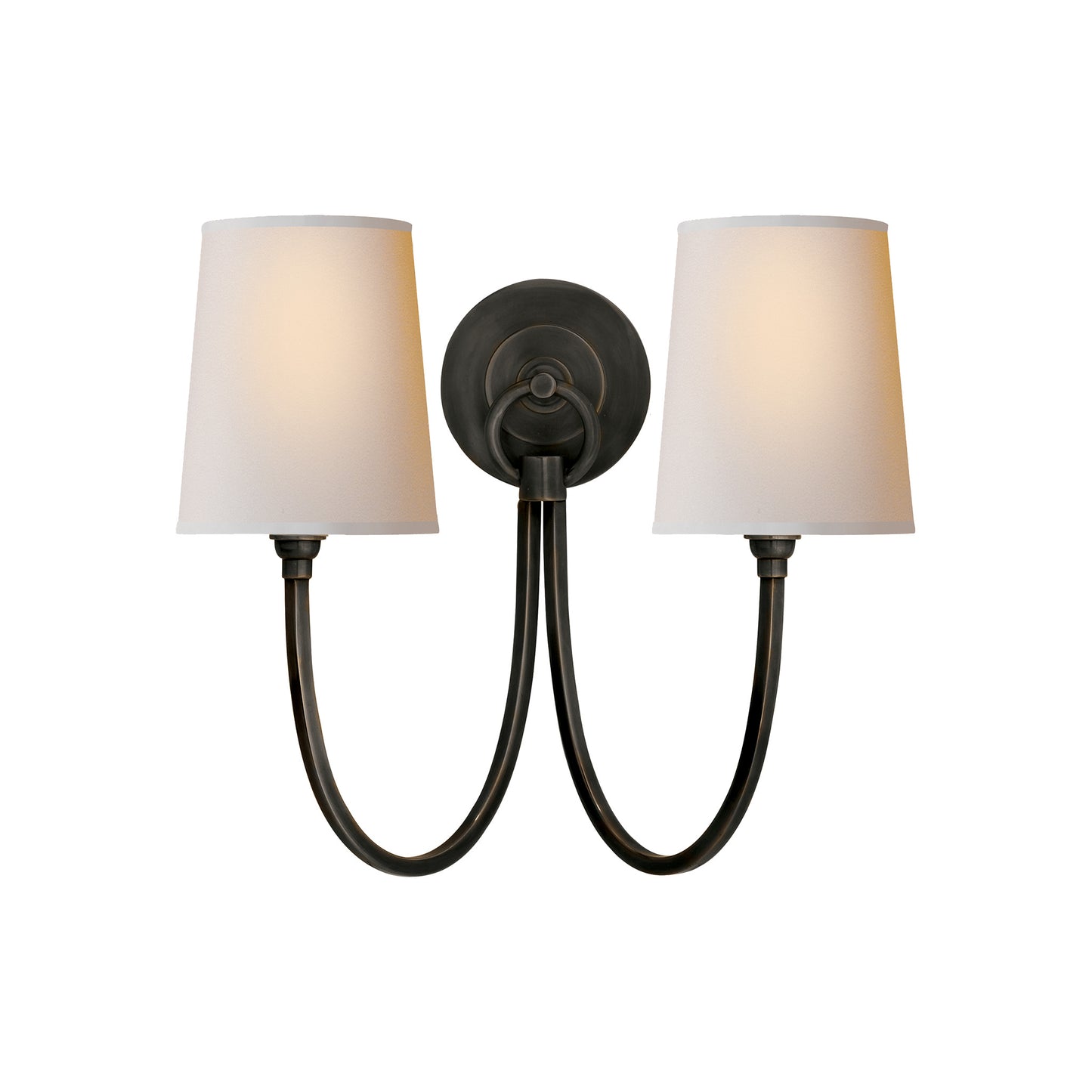 Reed Double Sconce