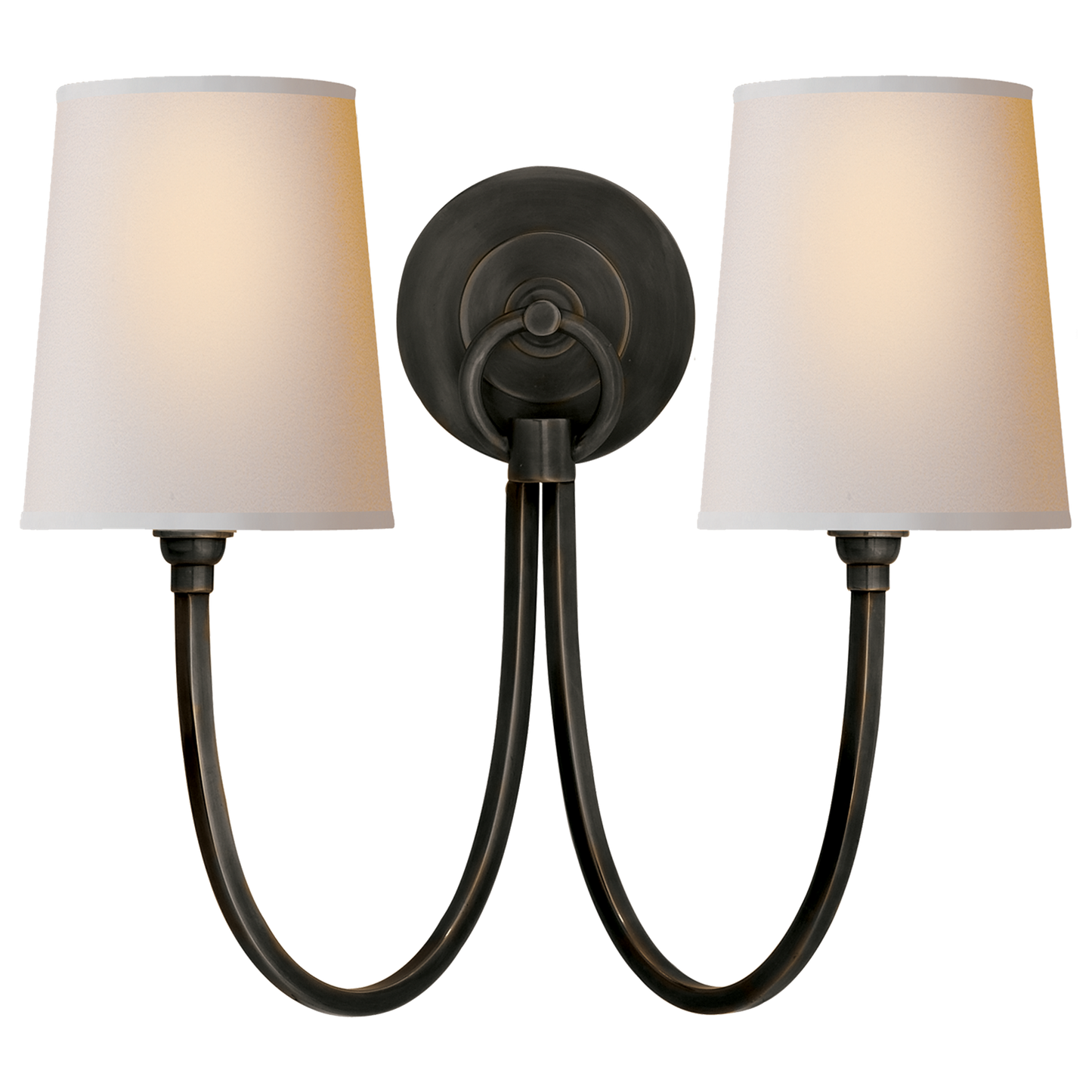Reed Double Sconce
