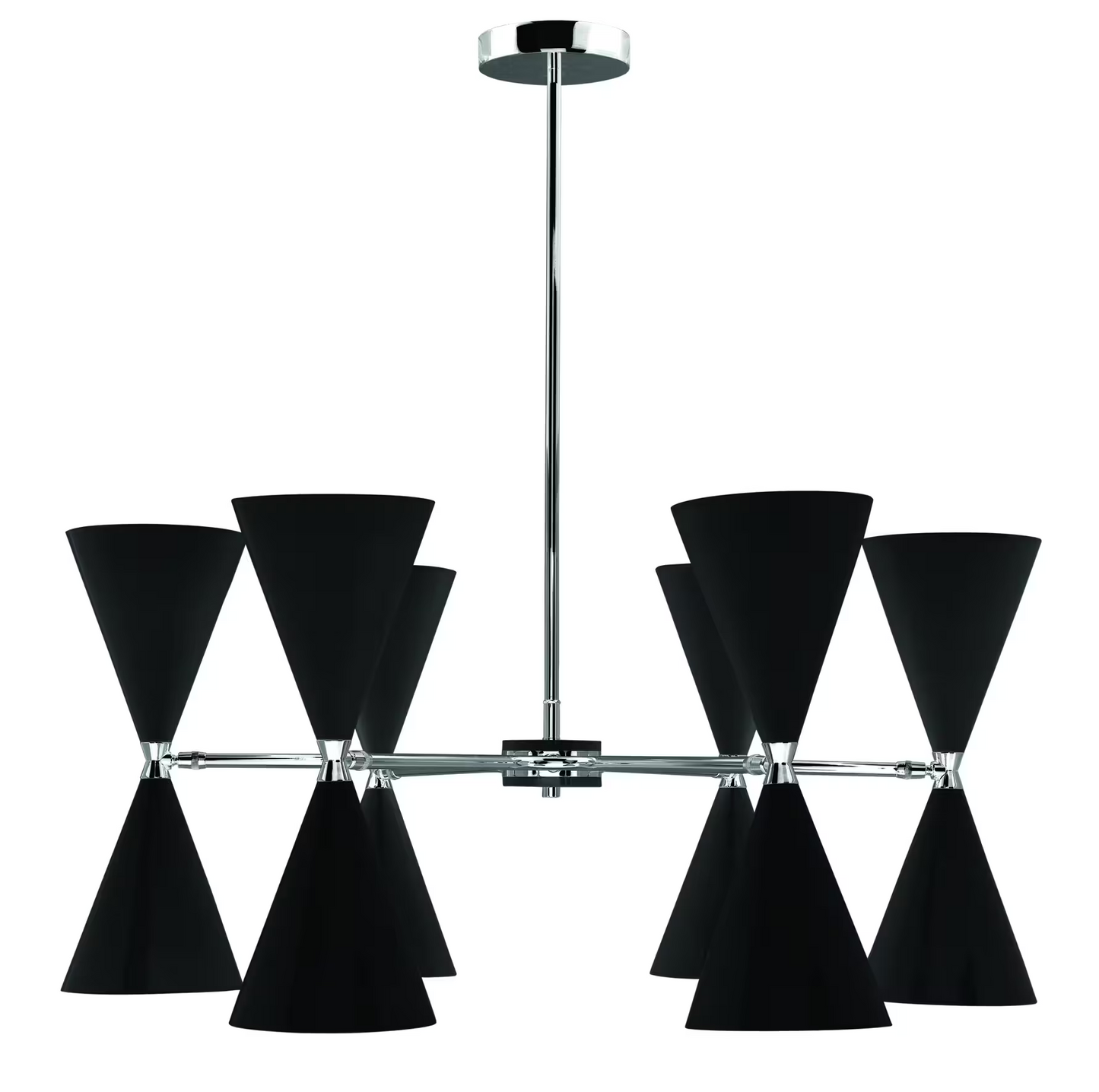 Diabolo Twelve-Light Chandelier