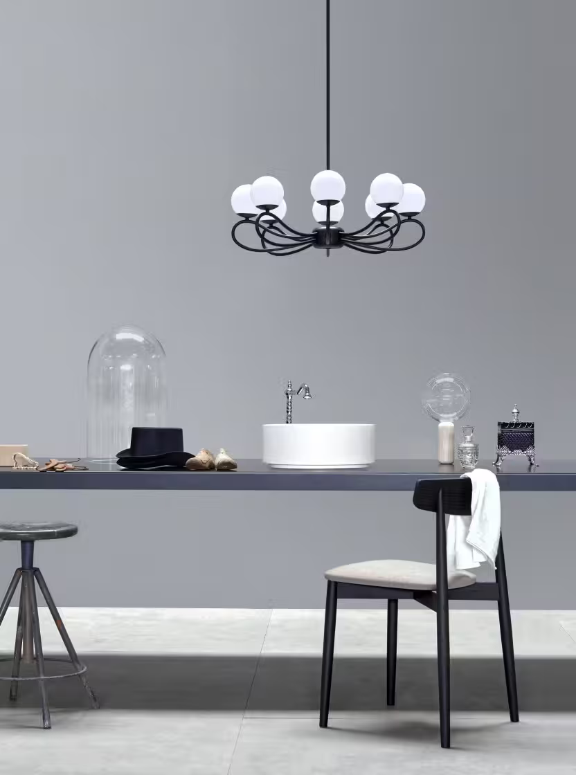 Papillon 8-Light Chandelier