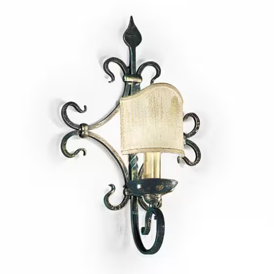 Lancia Twisted Metal Wall Light