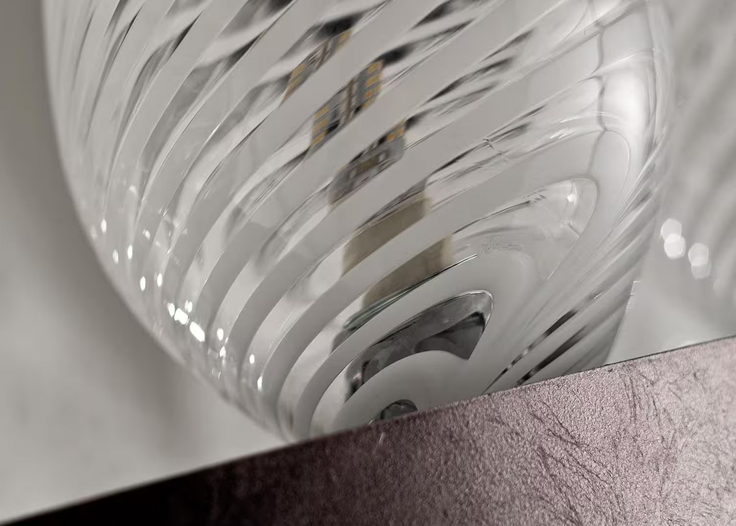 Pasha Eighteen-Light Artistic Glass Chandelier with Black Nickel Frame