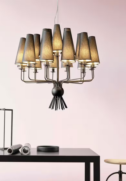 Silvestro 21-Light Metal Chandelier