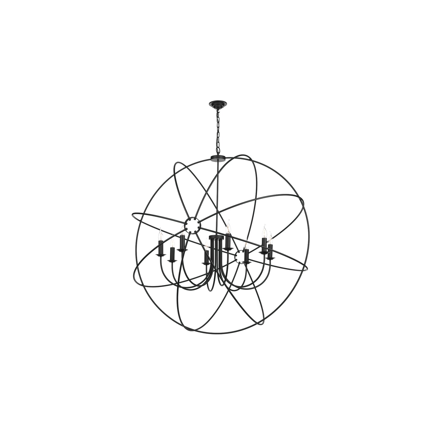 Orb Eight-Light Pendant