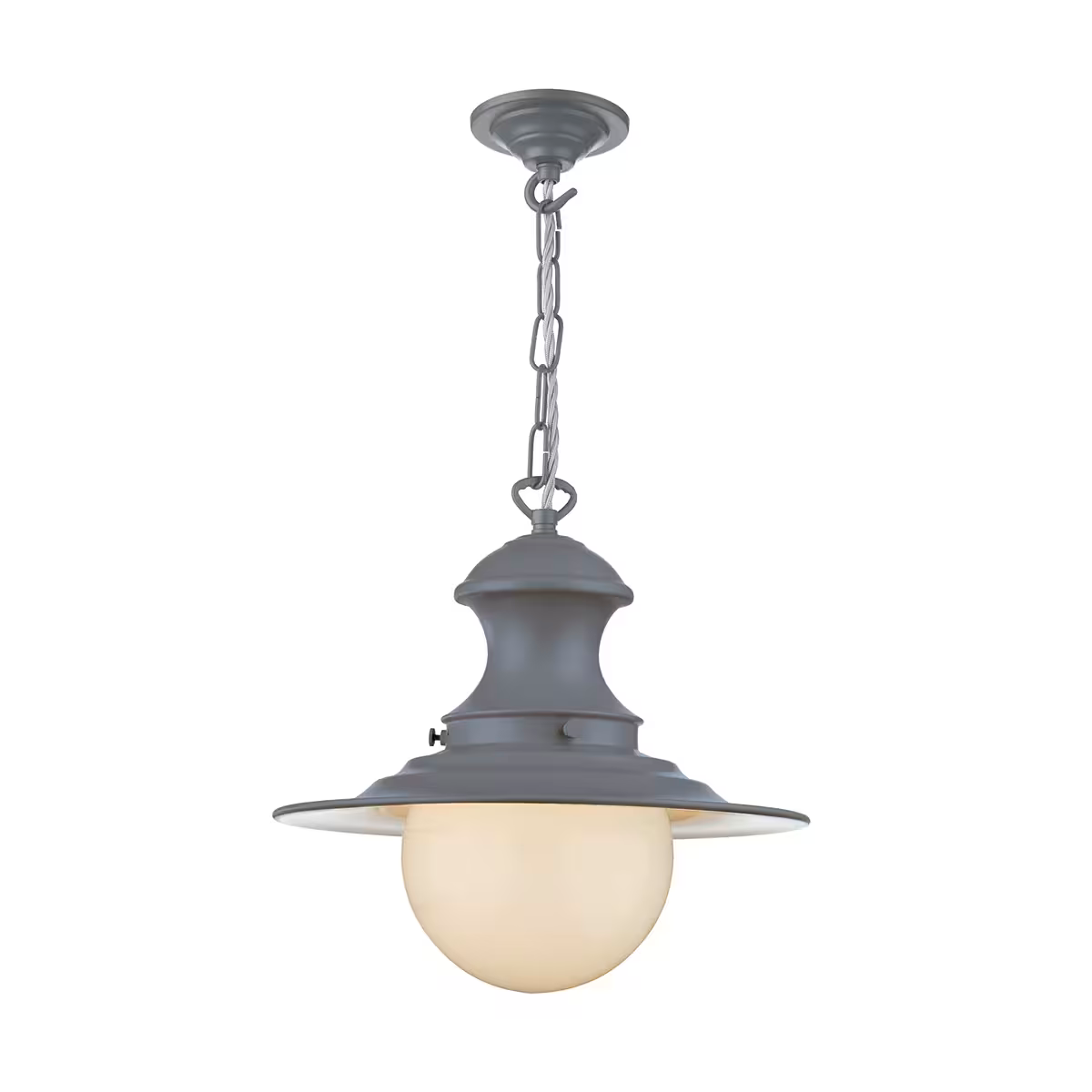 Station Small Opal Glass Pendant