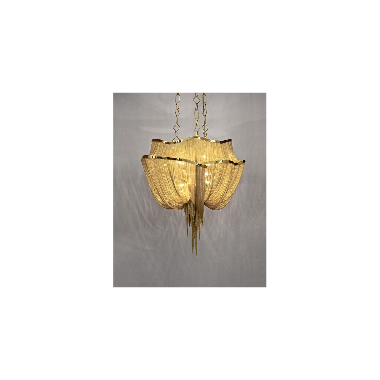Atlantis Shimmering Chain, Two Tier, Pendant, Small