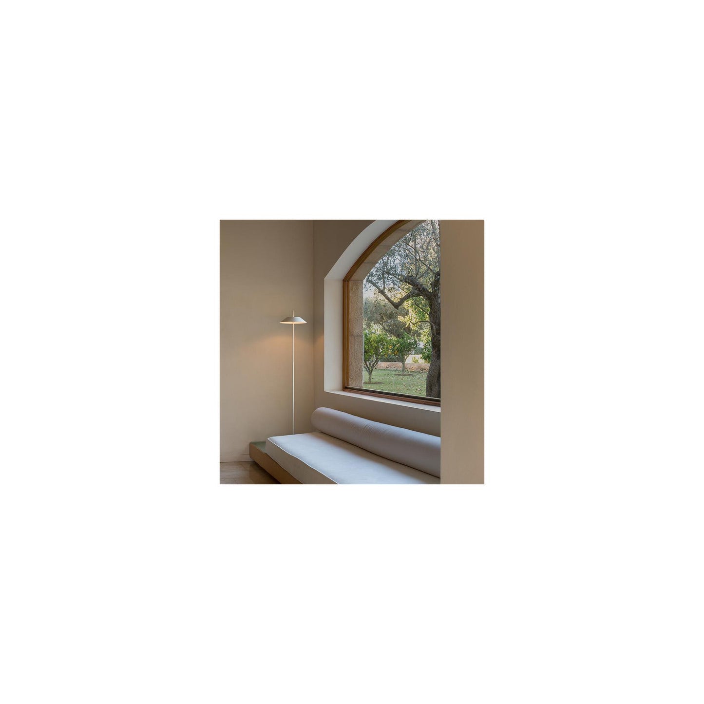 Mayfair Methacrylate Shade LED Floor Lamp