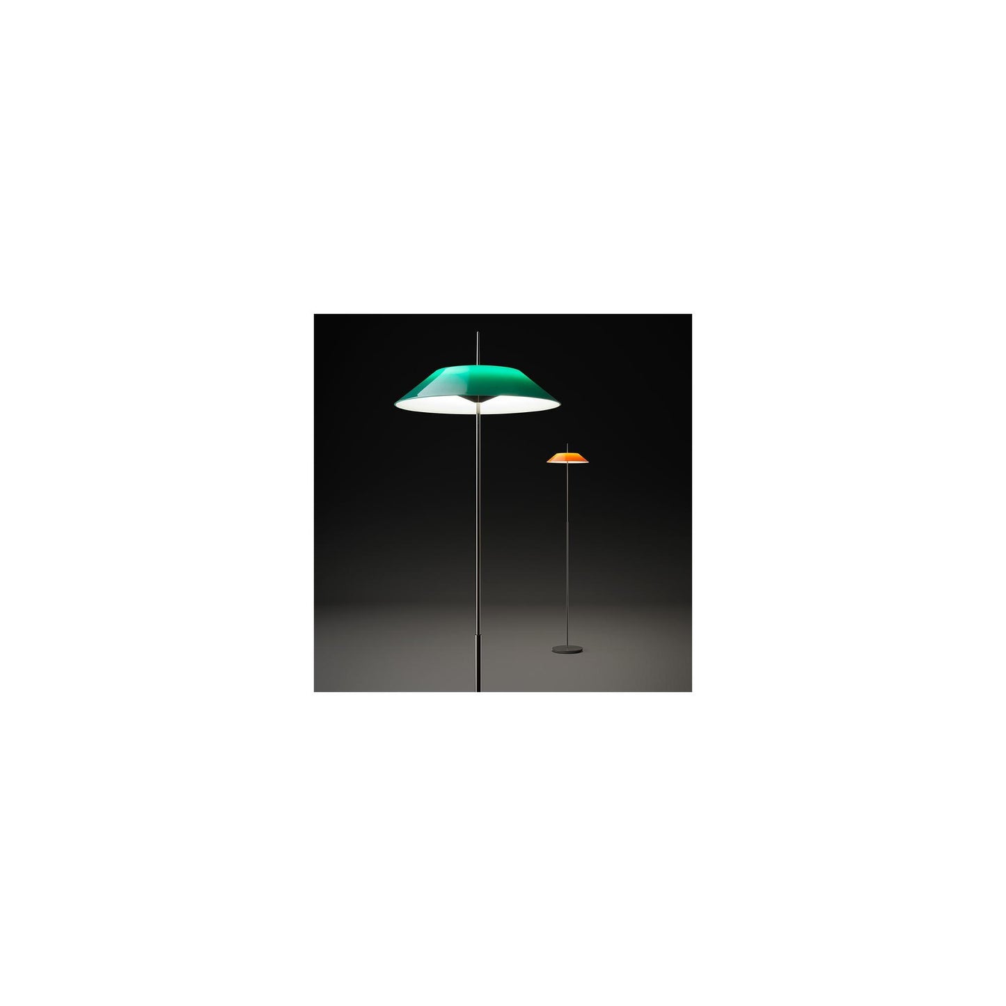 Mayfair Methacrylate Shade LED Floor Lamp
