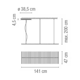 Rhythm Horizontal 2112 Pendant