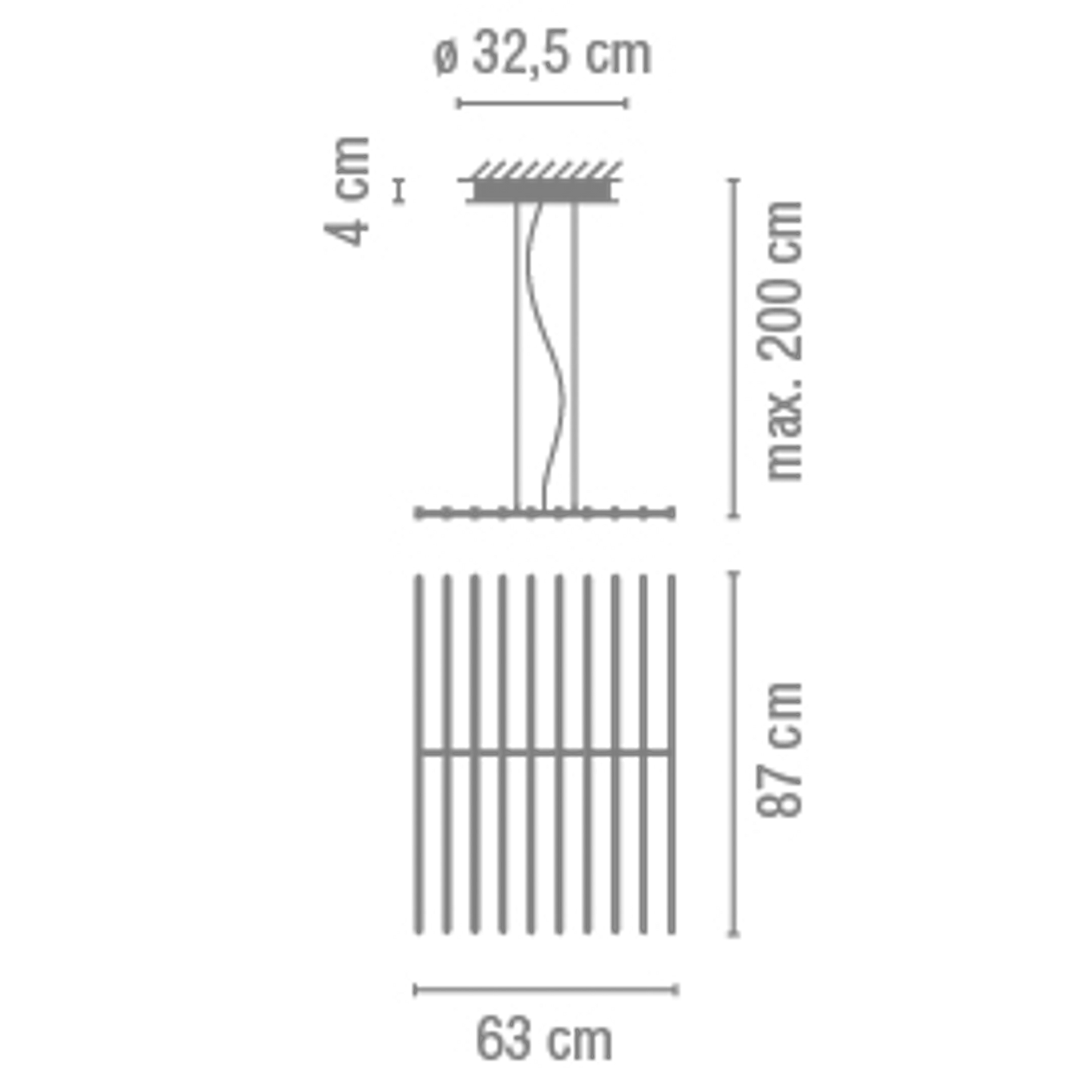 Rhythm Horizontal 2120 Pendant