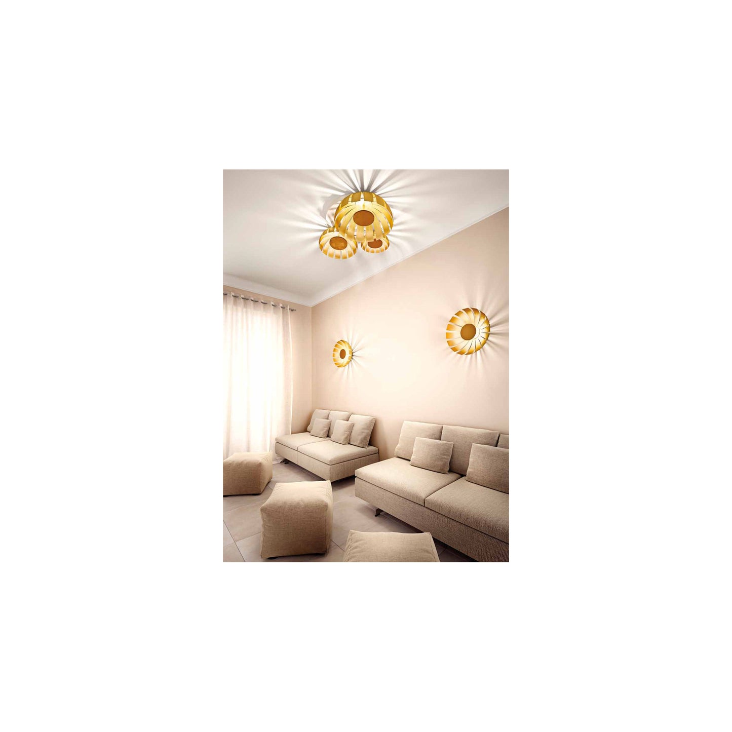 Loto AP-PL 3 Extra-Large LED Wall or Ceiling Light