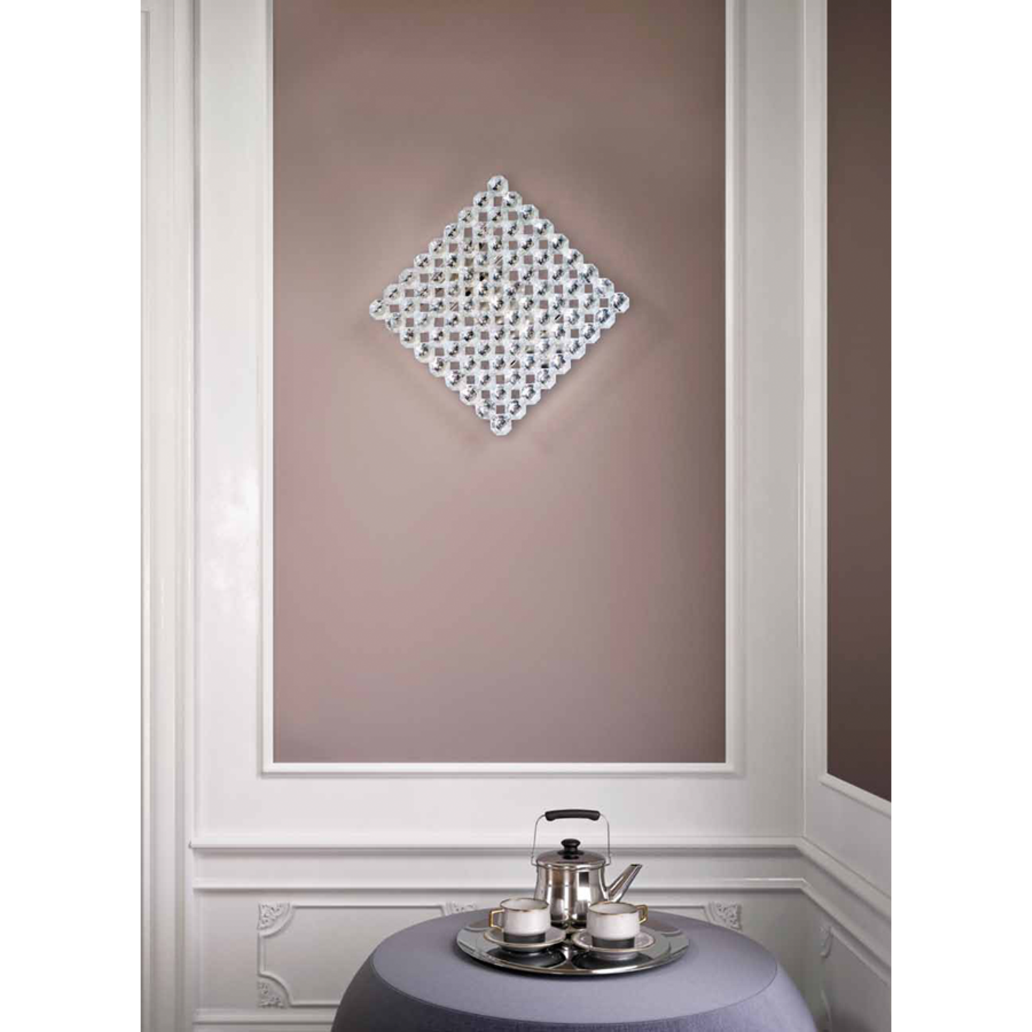 Topazio AP 51x51 4-Light Wall Lamp