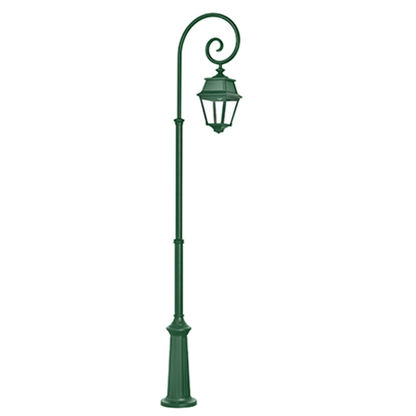 Avenue 2 Model 8 Clear Glass Lamp Post