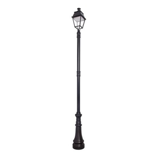 Avenue 4 Large Clear Glass E27 Street Lamp