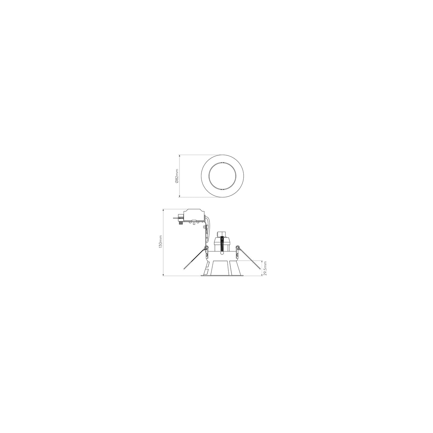 Minima Round Recessed Downlight