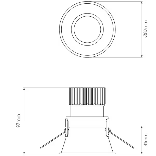 Minima Round Recessed Downlight