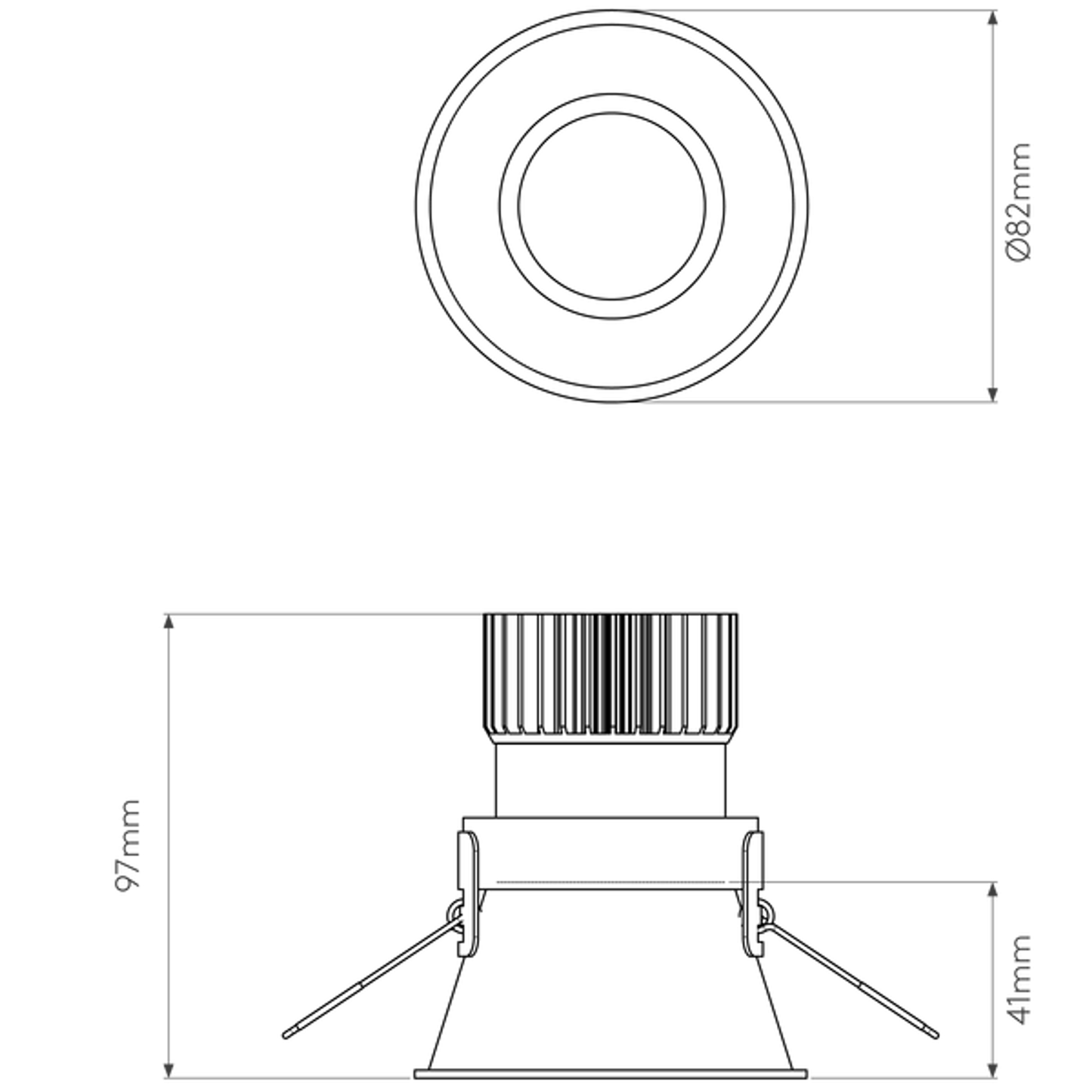 Minima Round Recessed Downlight