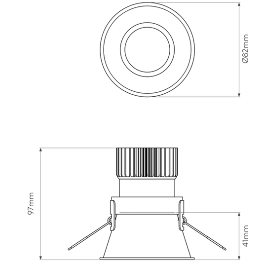 Minima Round Recessed Downlight