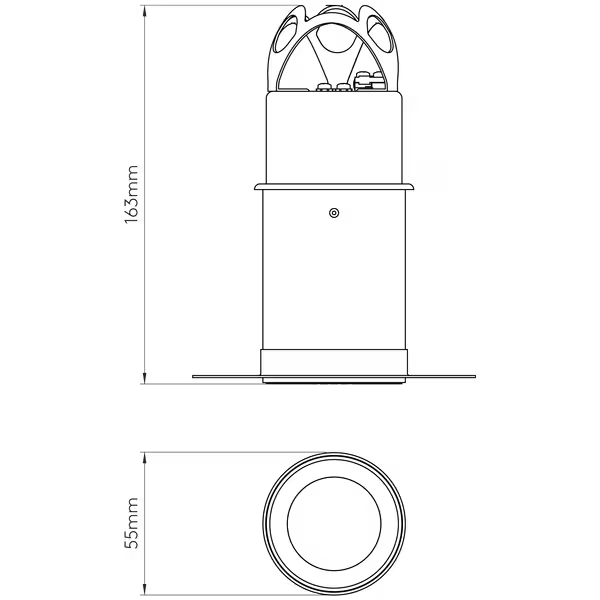 Void 55 Recessed Downlight