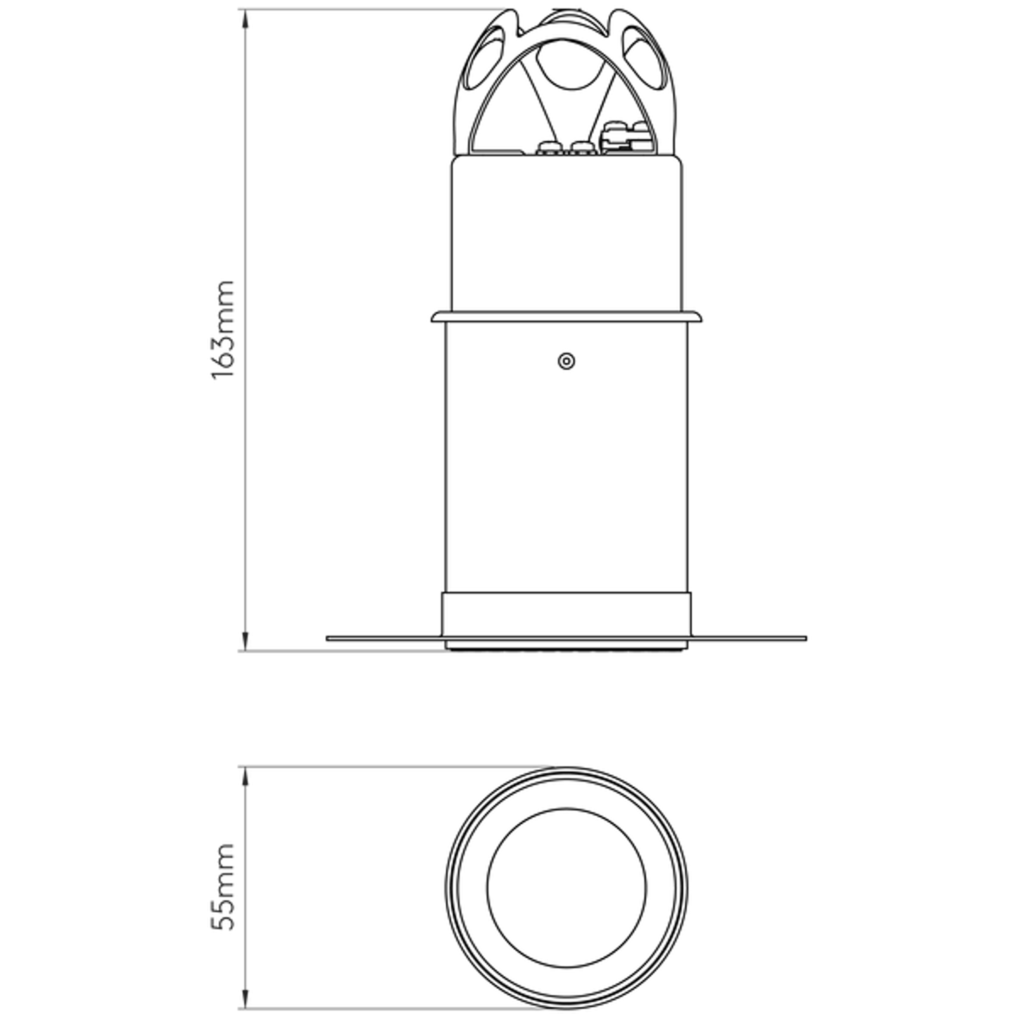 Void 55 Recessed Downlight