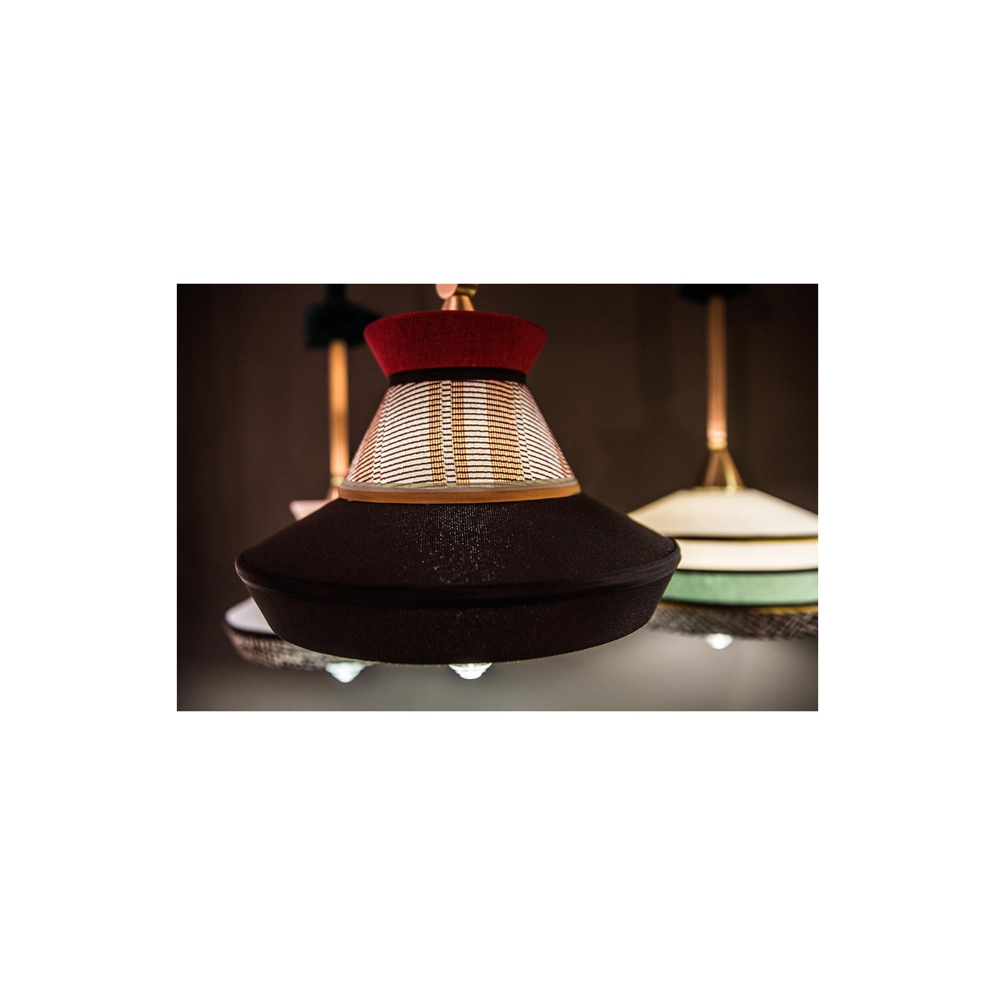 Calypso Guadaloupe Outdoor Transparent Glass LED Pendant with Waterproof Fabrics & IP Rating