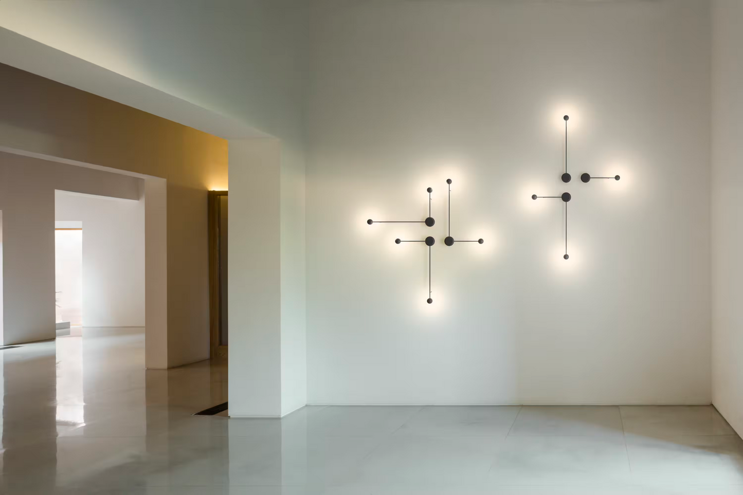 Pin Small Single LED Wall Light