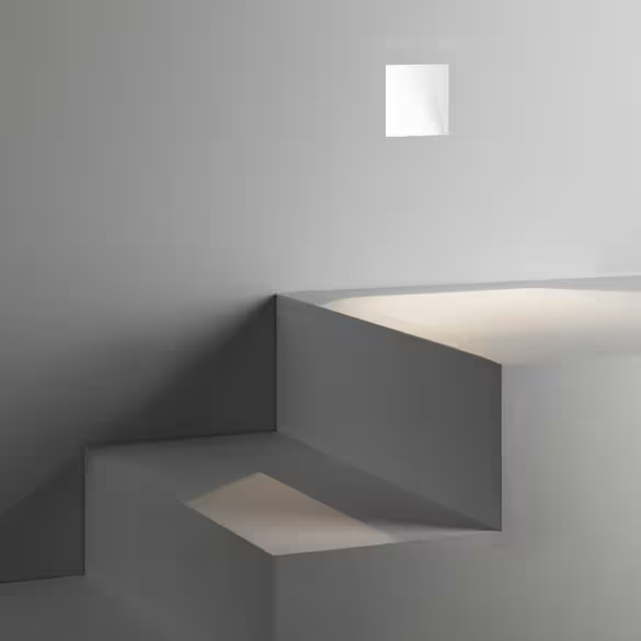 Borgo 98 Trimless Matt White LED Wall Recessed