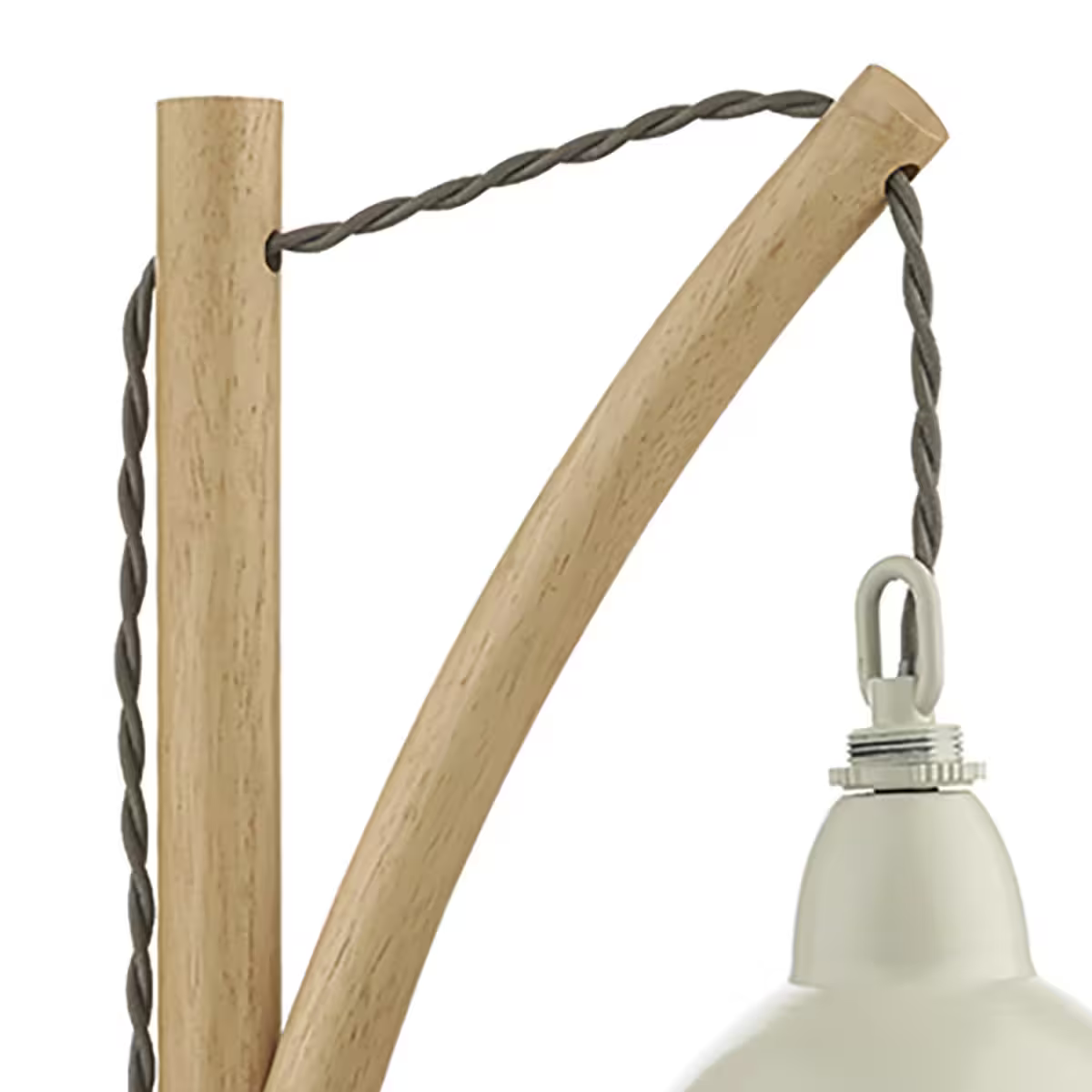 Blyton 1-Light Table Lamp Complete Wood Frame
