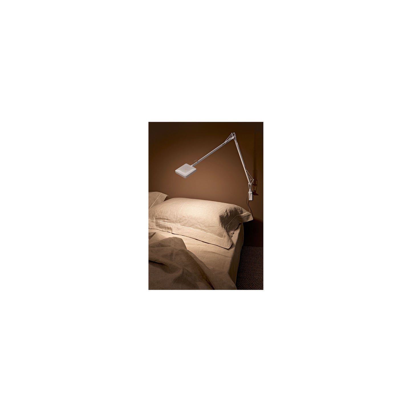 Kelvin Edge Wall Support LED Adjustable Table Lamp with Die-Cast Aluminium Head