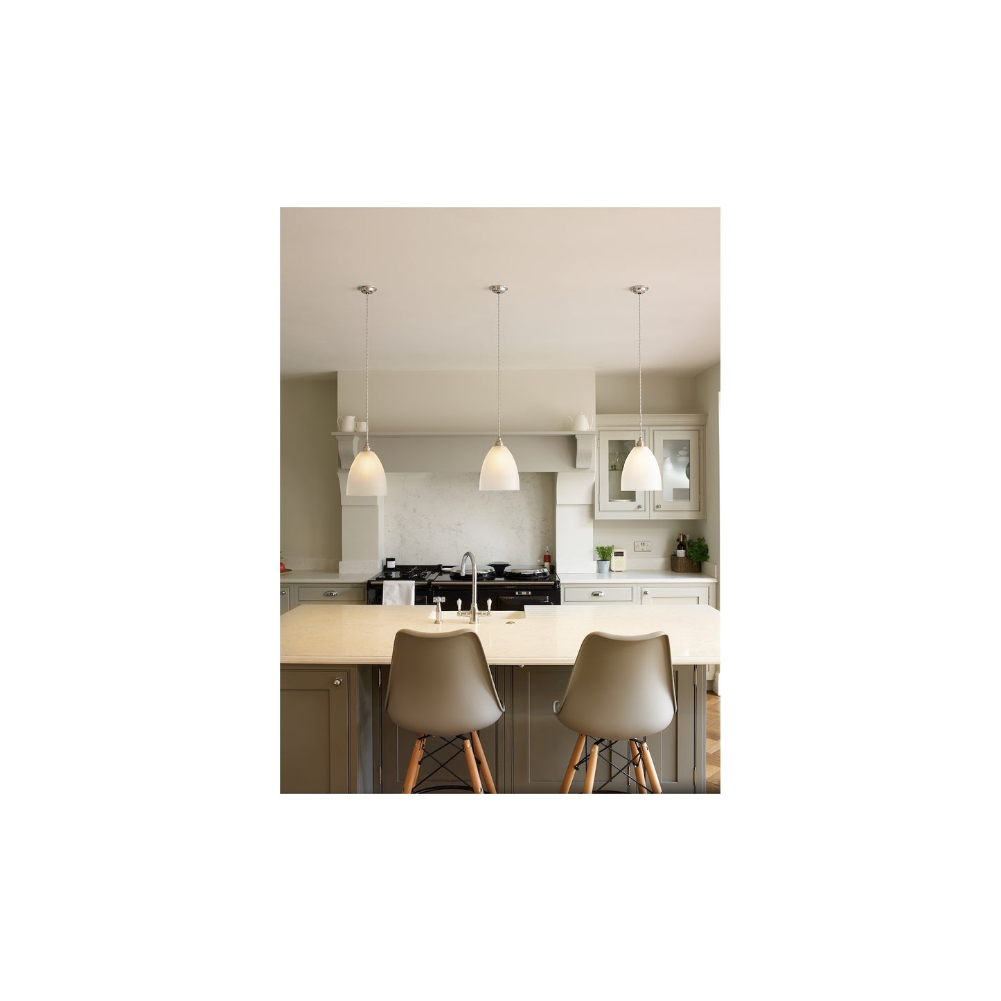 Duxford Pendant Light with Glass Shade