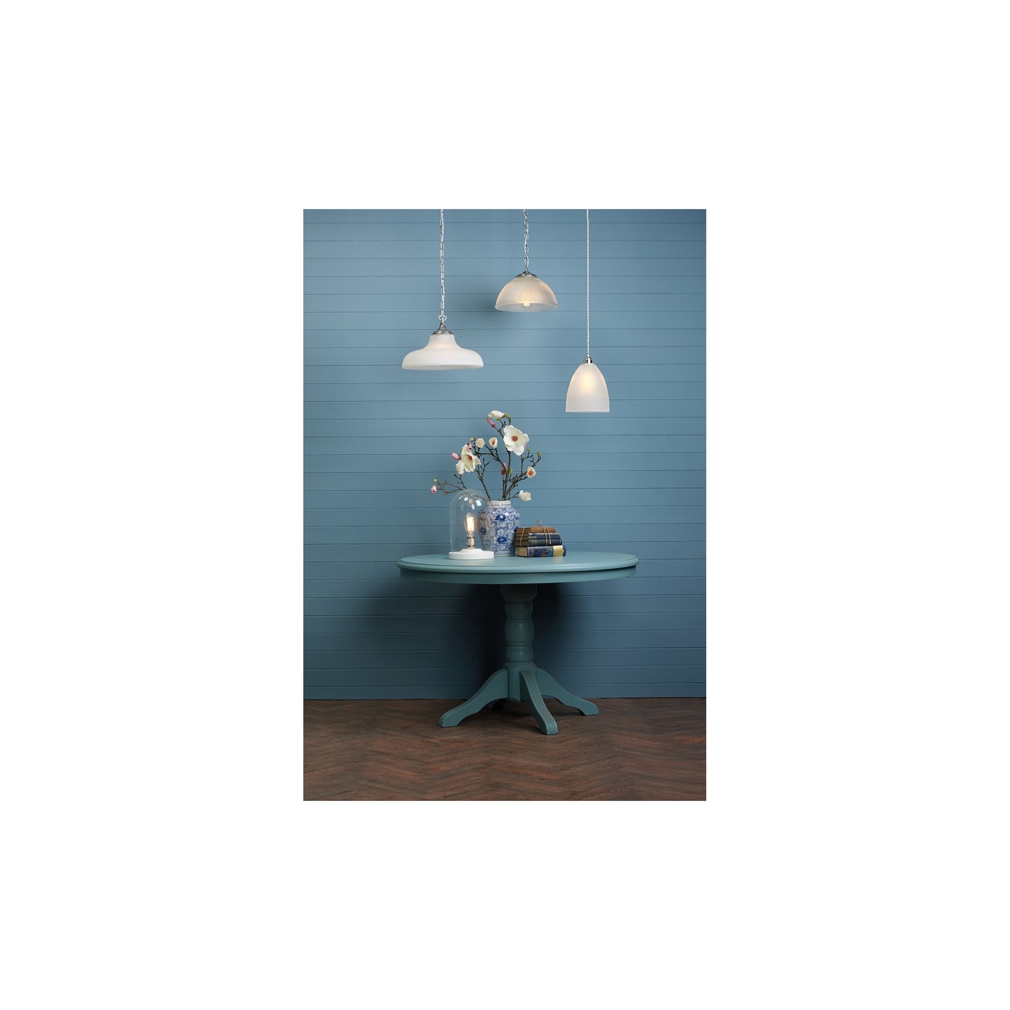Duxford Pendant Light with Glass Shade