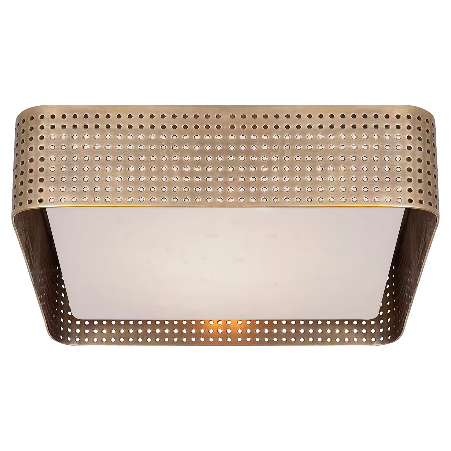Precision Large Square Flush Mount