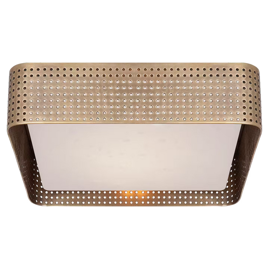 Precision Large Square Flush Mount