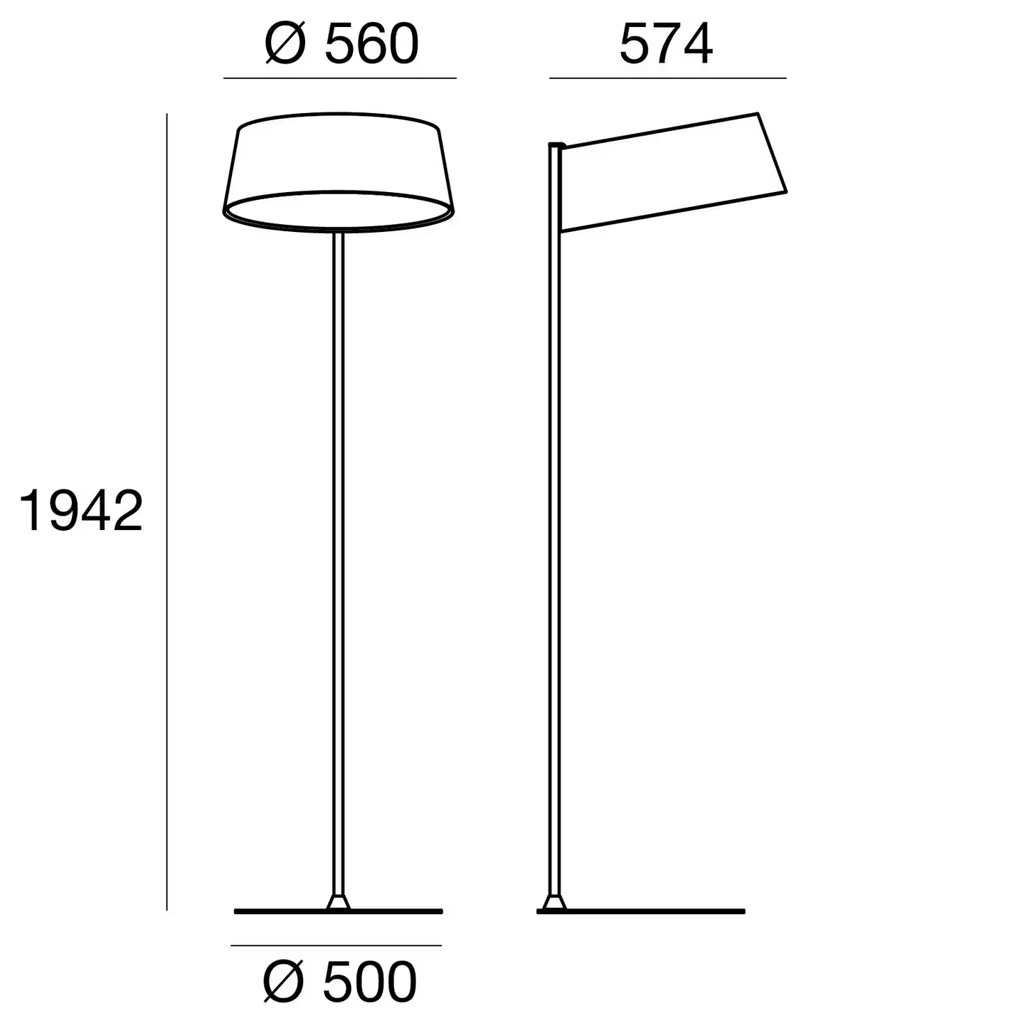 Oxygen FL2 Floor Lamp