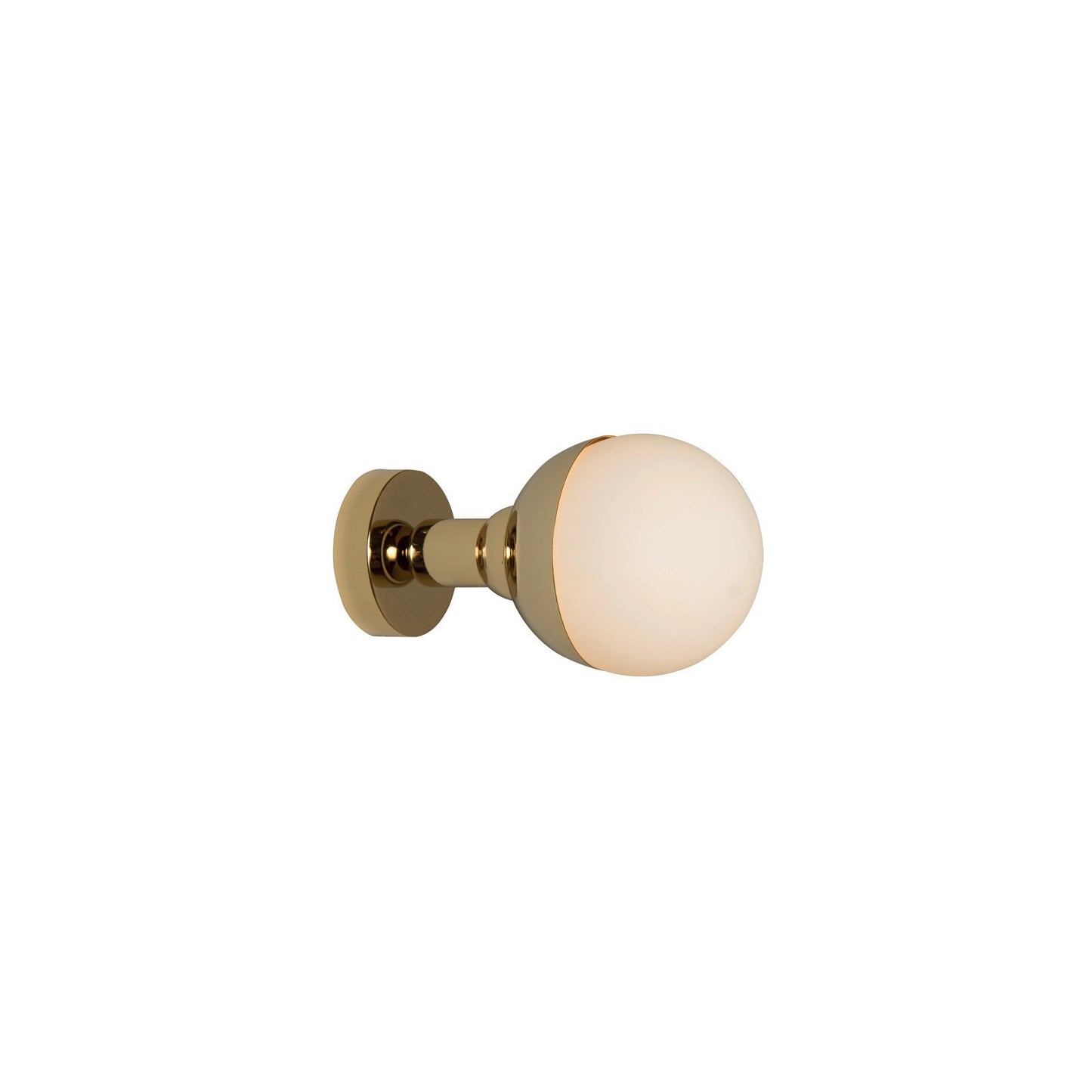 Helmet Opal Glass Wall Light