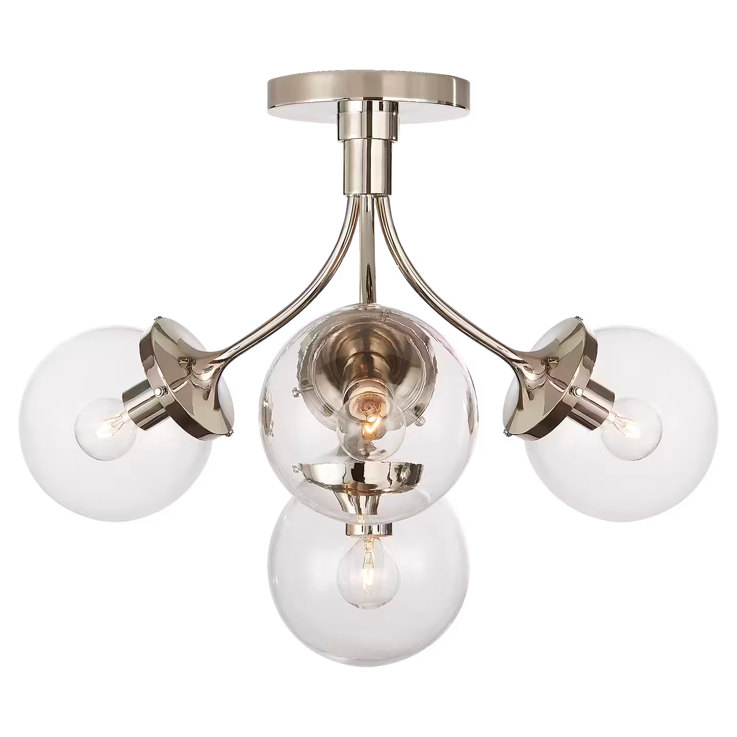 Prescott Medium Semi-Flush Mount