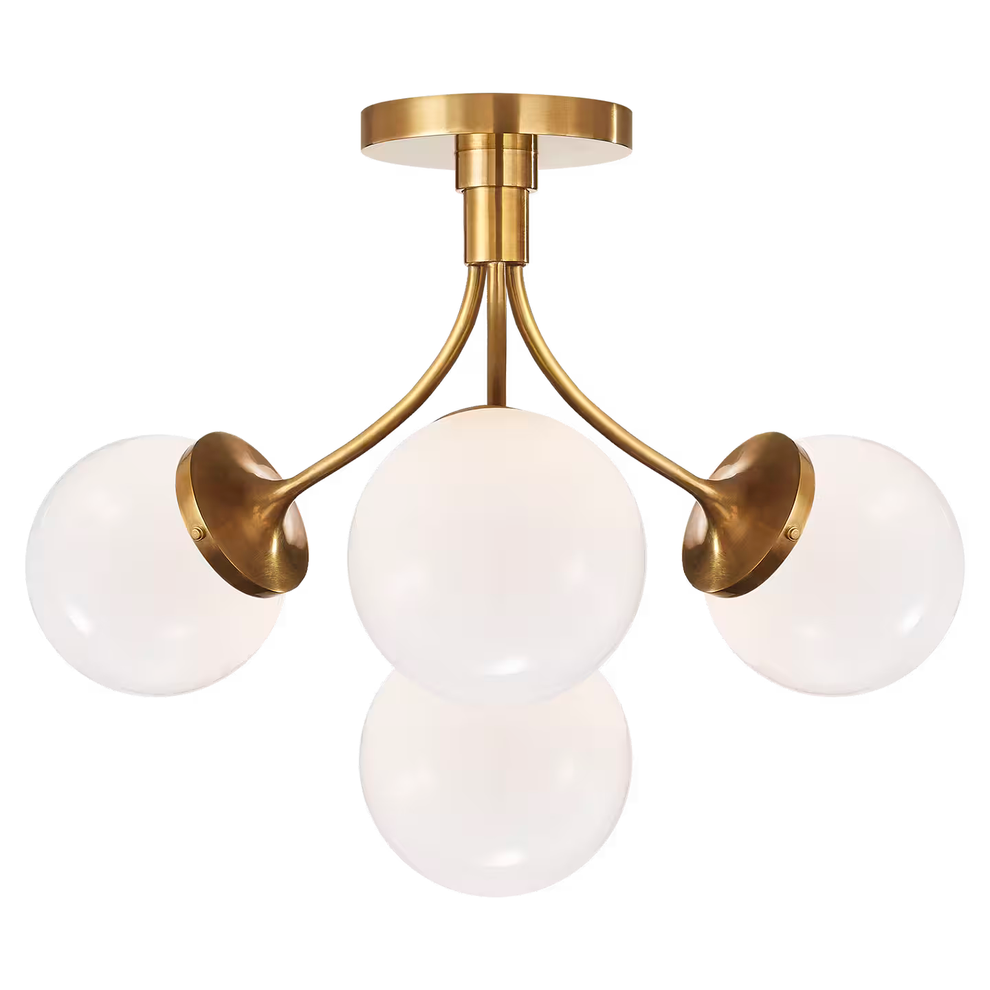 Prescott Medium Semi-Flush Mount