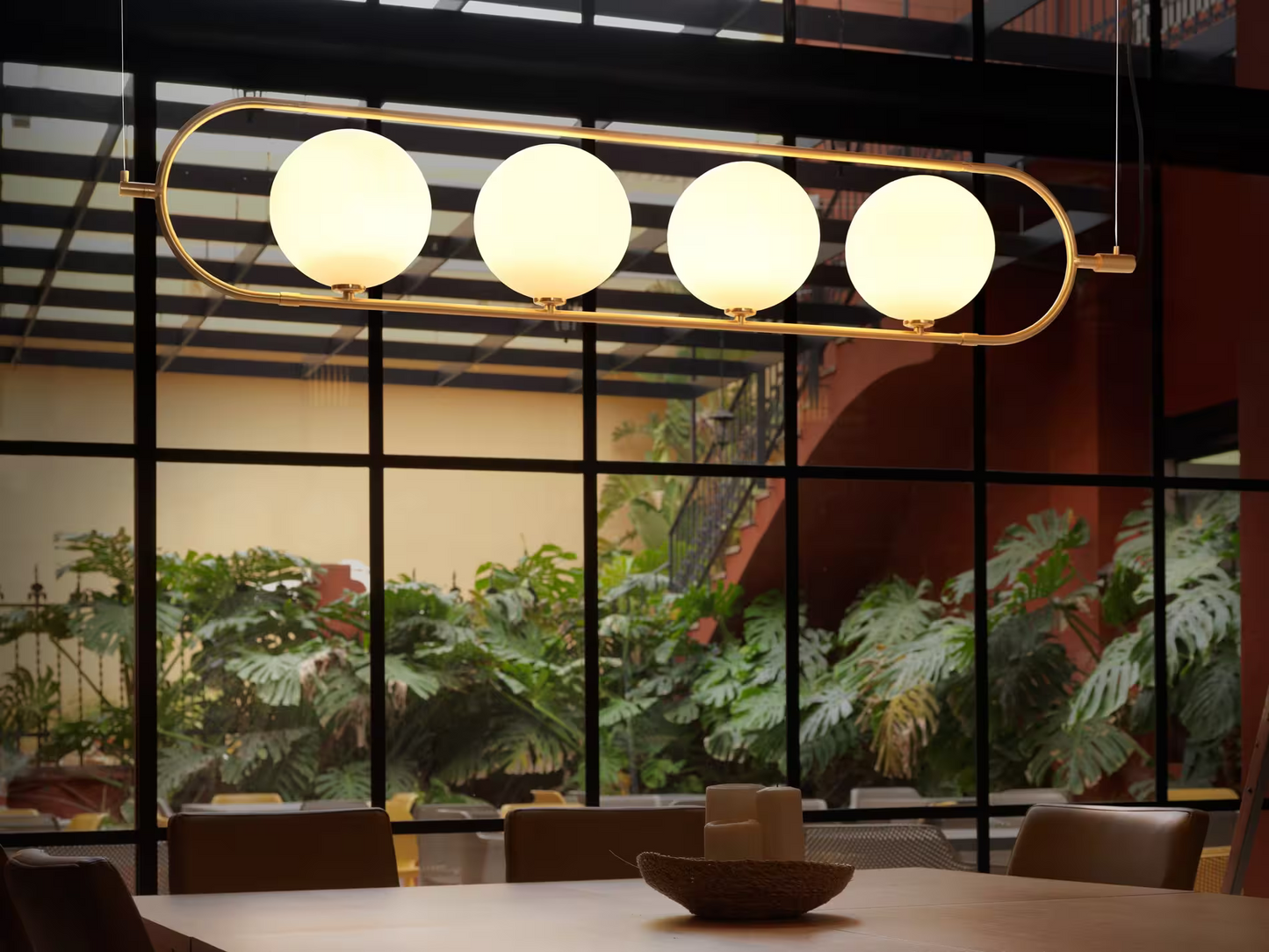 Abbacus 4-Light Pendant