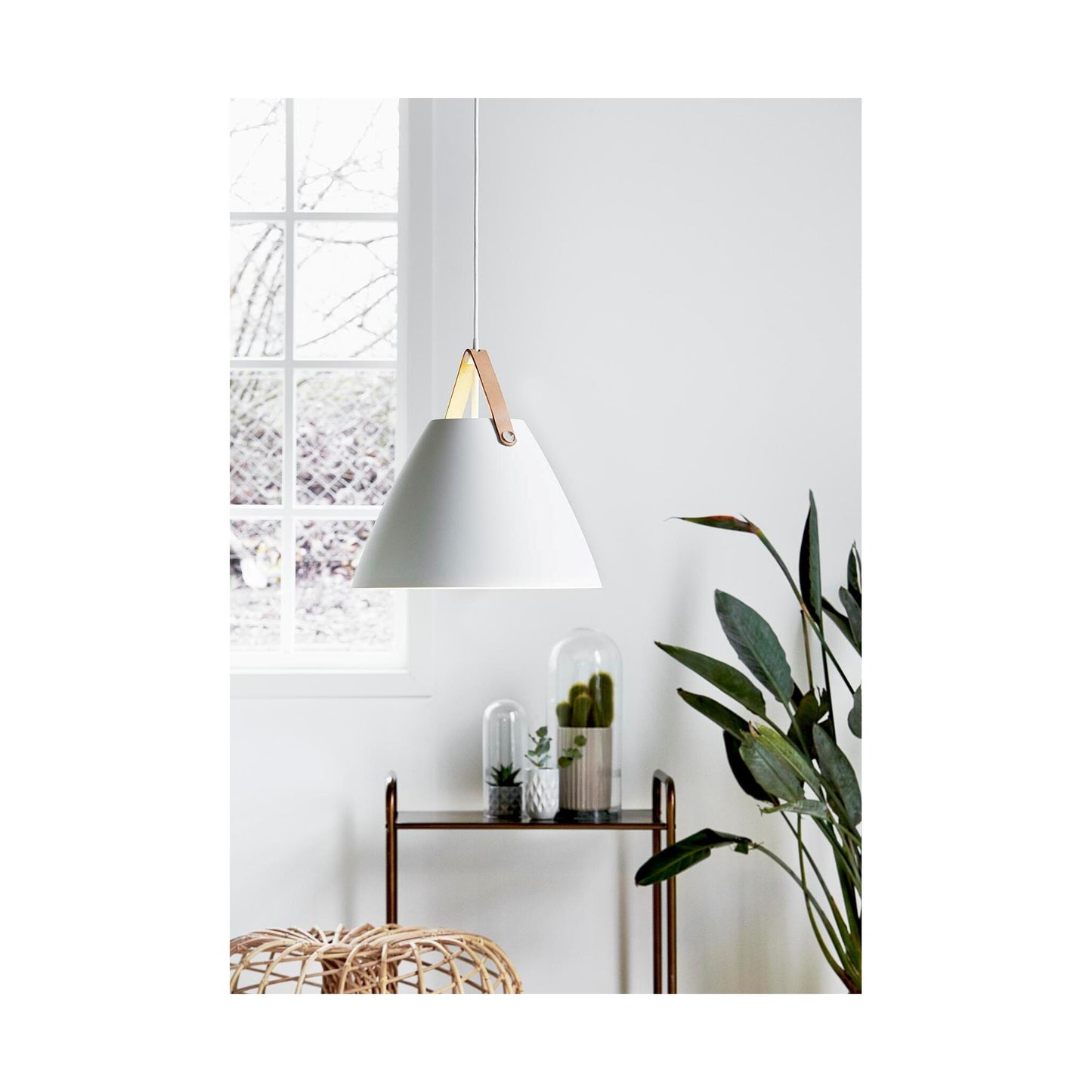 Strap 36 Medium Metal Pendant with Nordic style
