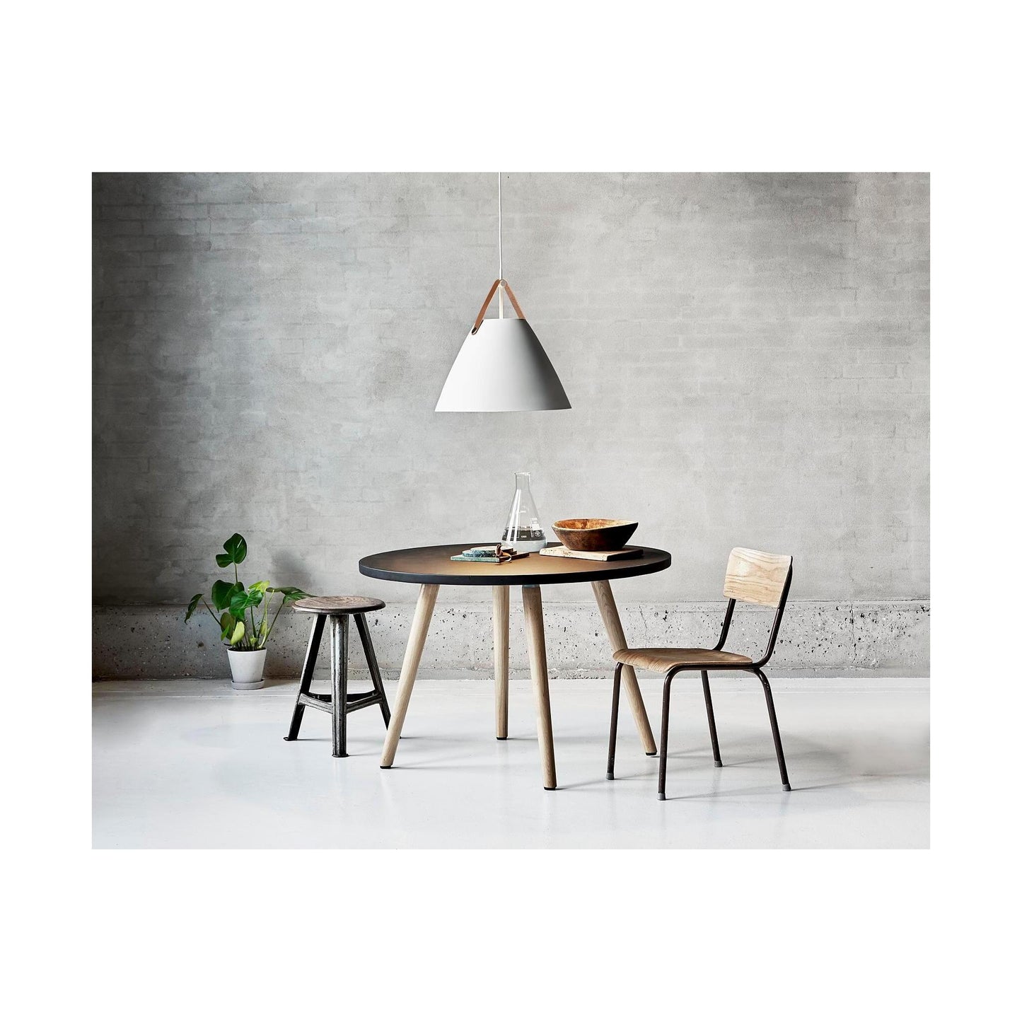 Strap 48 Large Metal Pendant with Nordic style