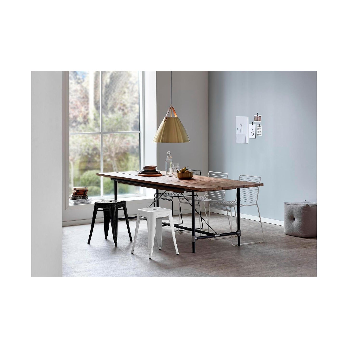 Strap 48 Large Metal Pendant with Nordic style