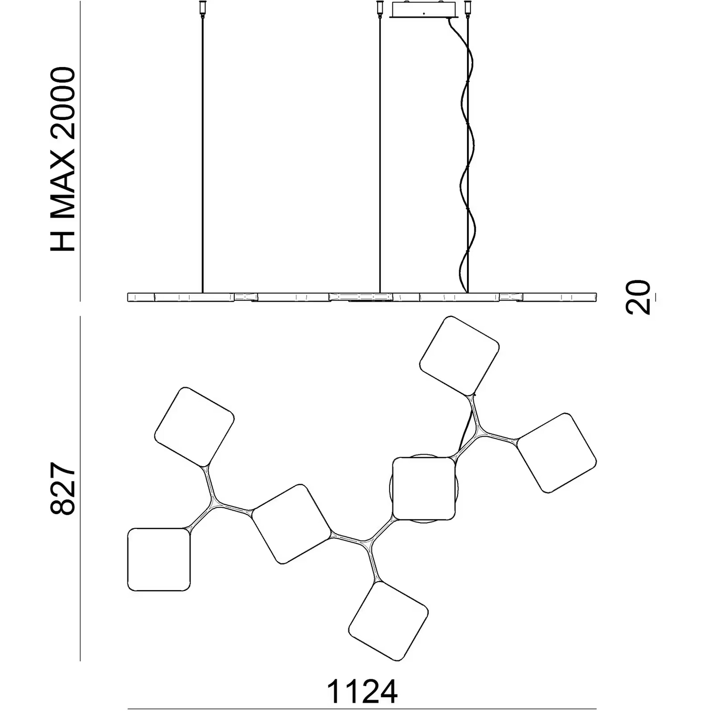 Quad P7 Pendant