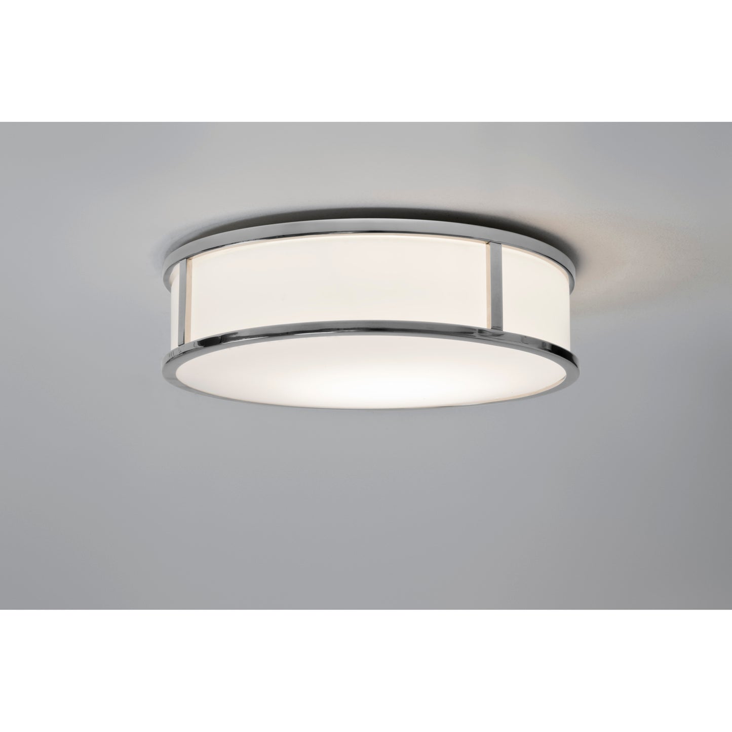 Mashiko 300 Large Round Opal Glass Ceiling Light