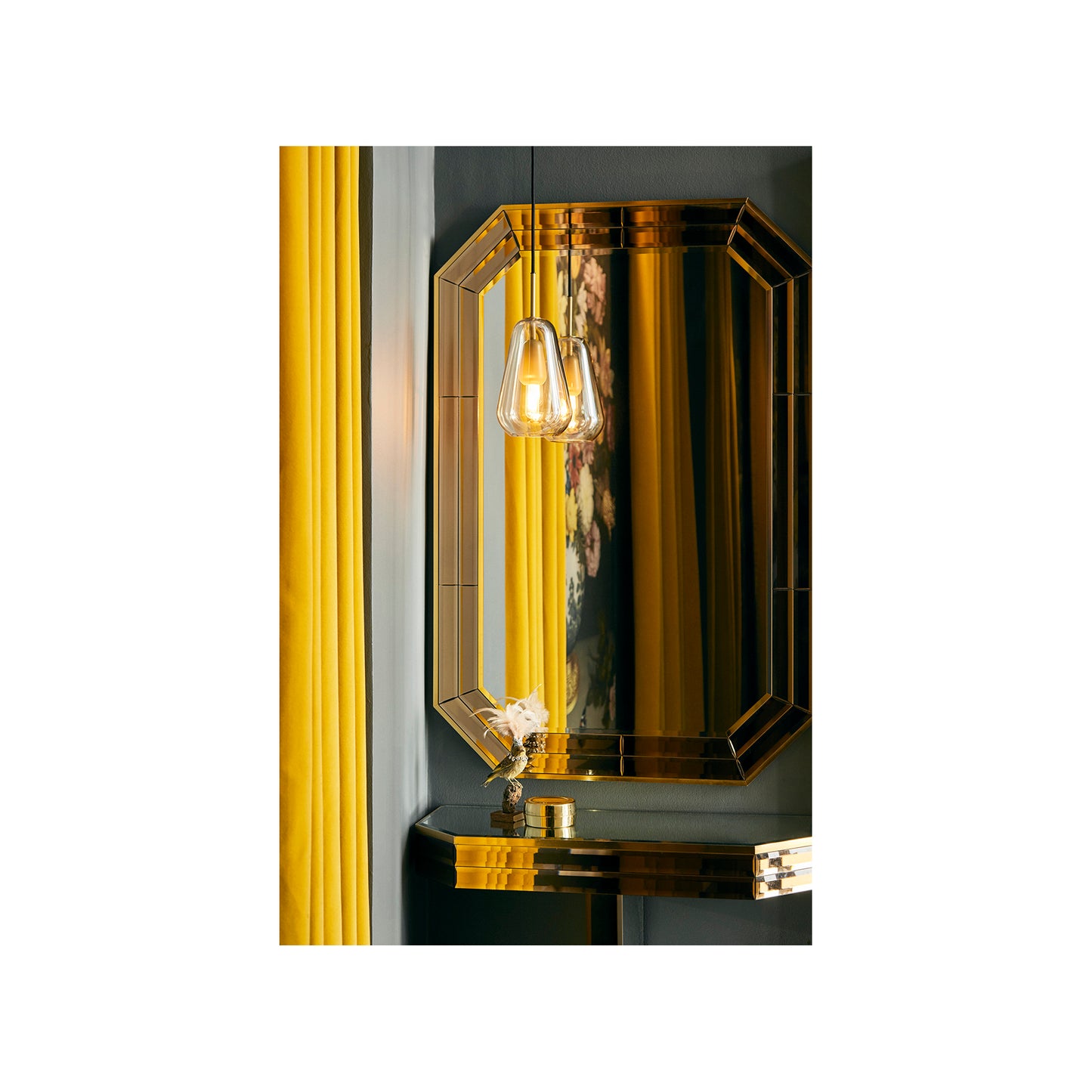 Anoli 1 Small Nordic Gold Pendant
